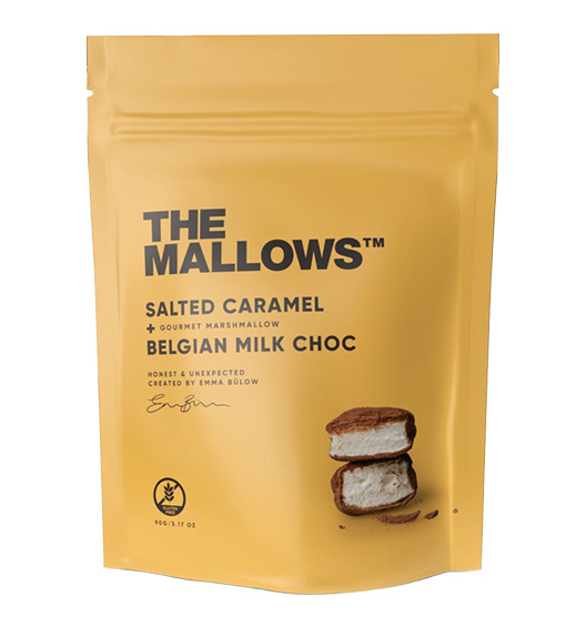 Marshmallows mit gesalzenem Karamell
